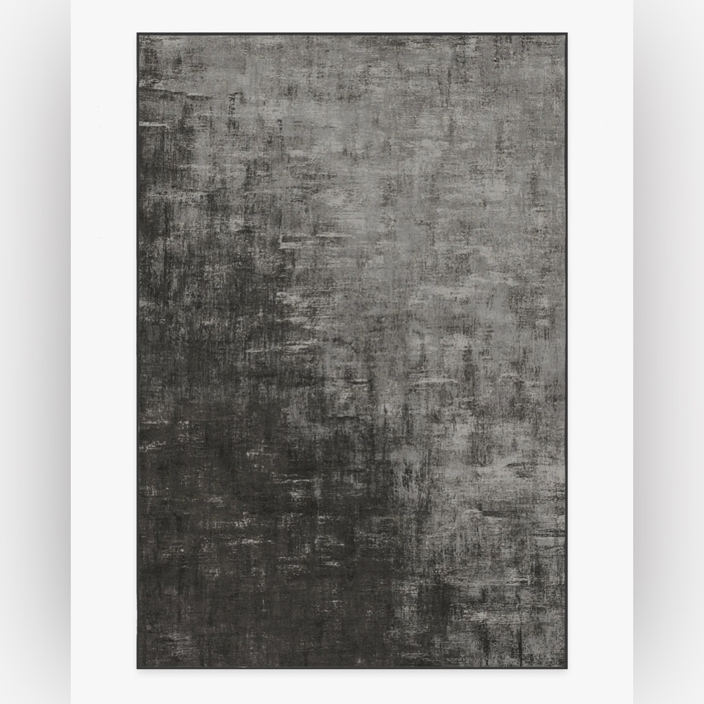 Ruggable Grey Impasto Rug 6x9
